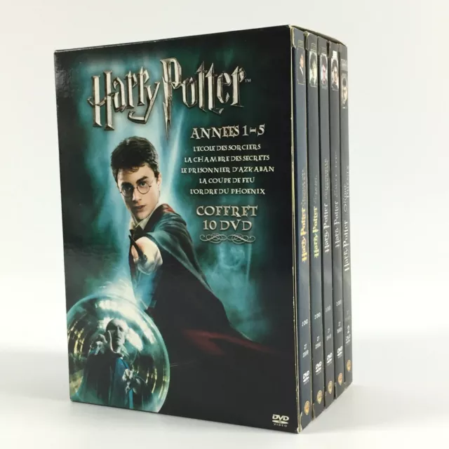 Harry Potter Années 1 à 5 Coffret Edition Collector 10 DVD