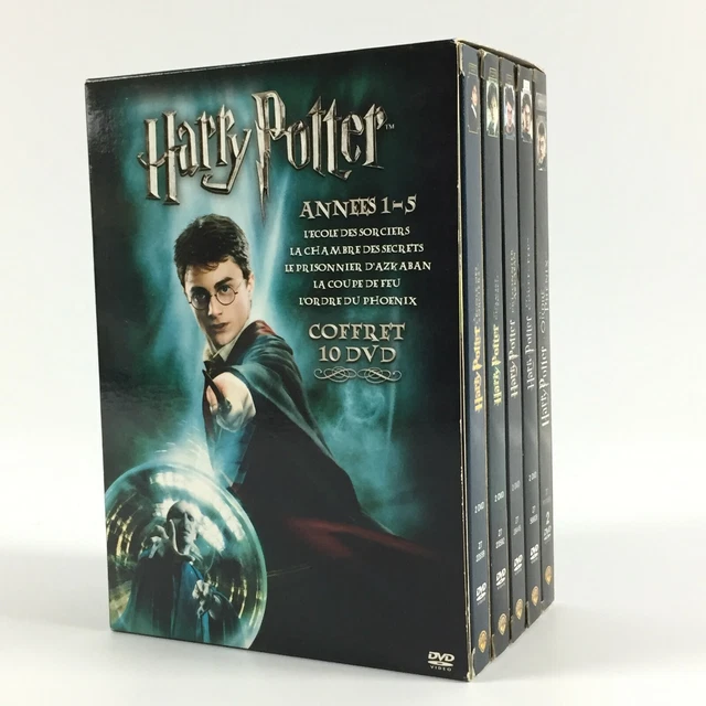 Harry Potter Années 1 à 5 Coffret Edition Collector 10 DVD
