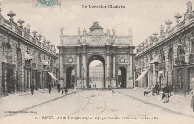 CPA 54 NANCY Arc de Triomphe erected in 1757 by Stanislas in honor of Louis X