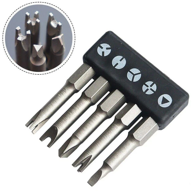 5PCS Special-Shaped Screwdriver-Set U Y Shape Triangle HOT Screwdriver-Bits Y1Q8