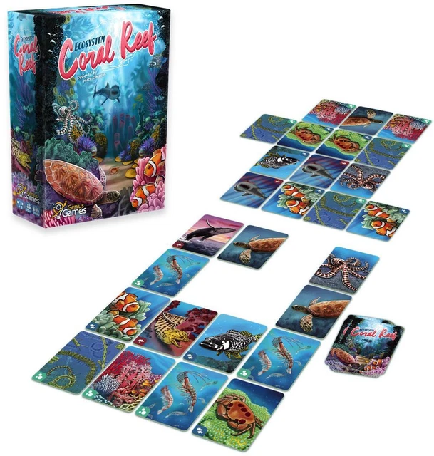 Ecosystem: Coral Reef Card Game - Genius Games