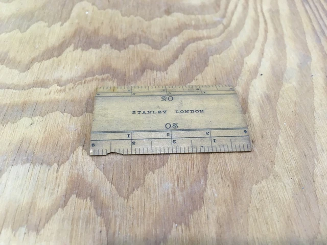 Stanley London 2in Ruler