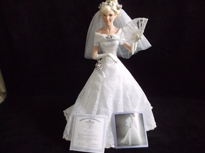 Ashton-Drake Brides of the South Collection "Florence" porcelain doll with COA