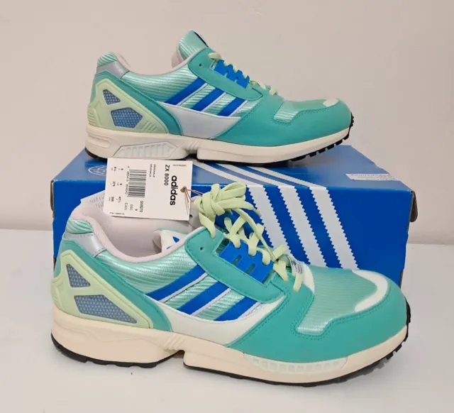 Adidas  Torsion Zx 8000  Eur 43 1/3  Uk 9  Us 9.5  Almost Lime Gv8270 Deadstock
