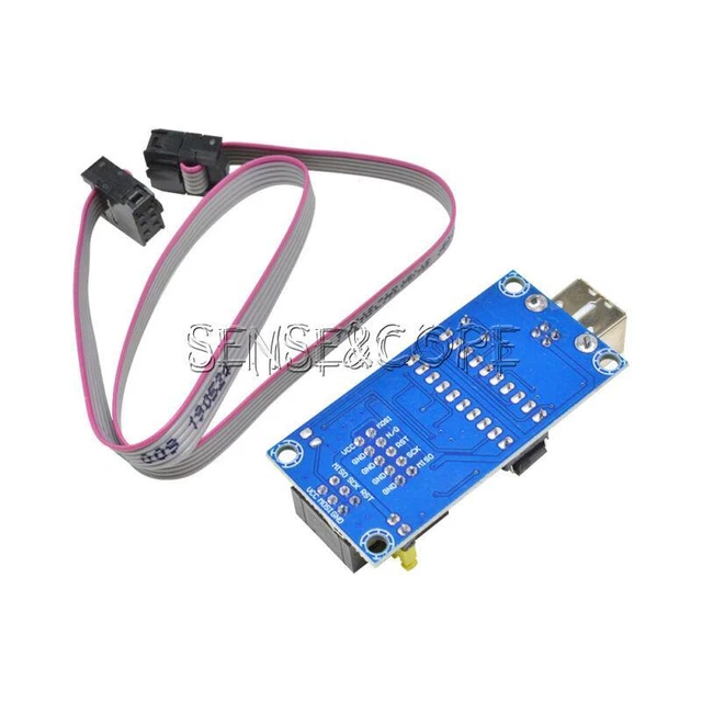 PROGRAMMATORE USBTINYP PER bootloader Arduino AVR USB 6 pin cavo EUR 6 ...