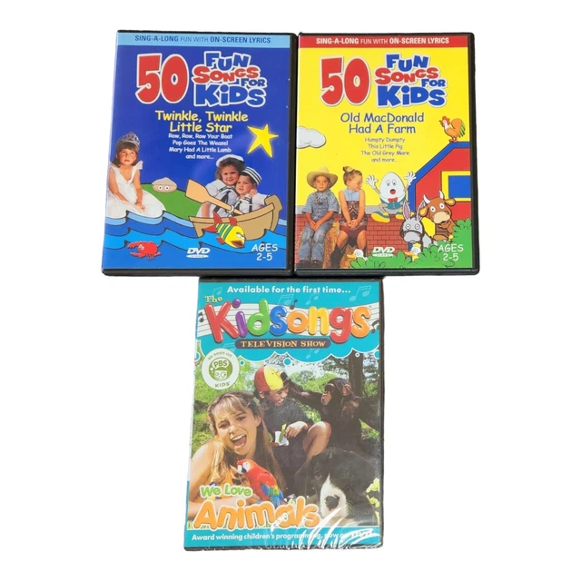 KIDSONGS MY FAVORITE Songs (DVD) Marilyn Rising Frat Fuller Julene