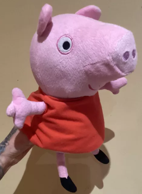 PEPPA PIG PLUSH Official Soft Toy Hasbro Large Stuffed Teddy