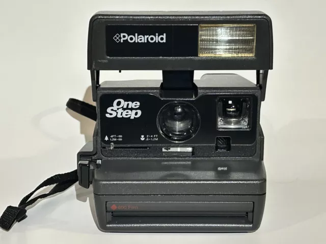 Cámara instantánea de un paso Polaroid con correa para 600 películas