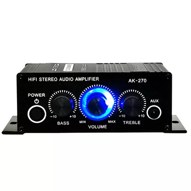 AK270 400W DC12V HiFi Power Amplifier Car Stereo Music Receiver FM R.Q1