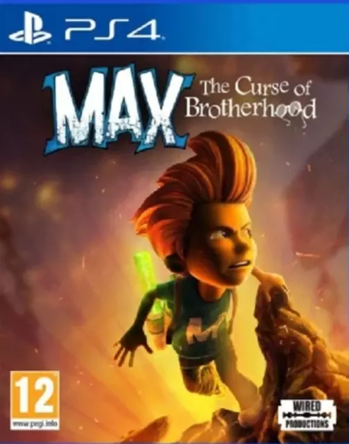 Max The Curse of Brotherhood Original Release  RE SEALED PS4 PAL Playstation 4