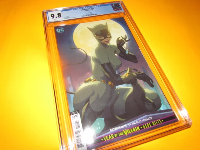 Catwoman #14 CGC 9.8 Artgerm Variant. Batman The Animated Series...