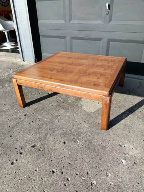 Vintage Mid Century Lane Altavista Coffee Table - Lou Hodgens Style Oak Project Vintage Mid Century Lane Altavista Coffee Table - Lou Hodgens Style Oak Project