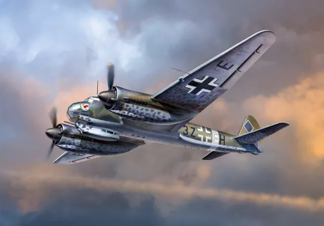 ICM 48234 - 1:48 Ju 88A-14, Seconde Guerre Mondiale Germann Bombardier - Neuf
