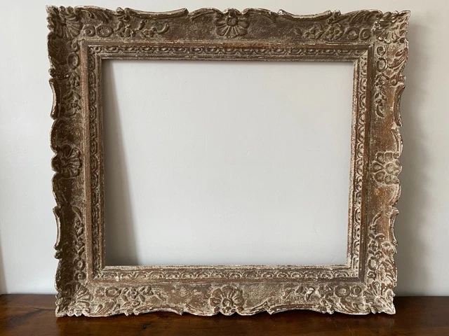Cadre Photo Vintage En Résine Dorée - Style Baroque, Pour Table Ou Mur, Décoration Mariage Ou Salon
