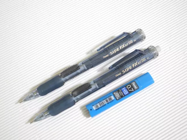 2pcs TA Pentel SIDE FX PD257 0.7mm Automatic pencil free pencil lead(Japan)