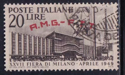 M104 TRIESTE - Fiera di Milano ’49, n. 39, timbrato.