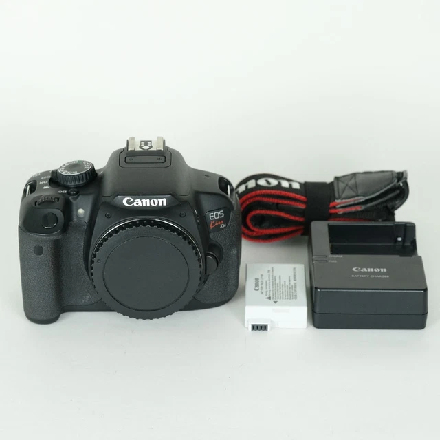 CANON EOS KISS X6i DSLR Camera Kit EF-S 18-55mm IS, Used, Tested