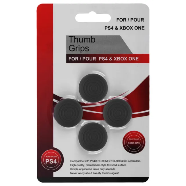 4 x UNIVERSAL PERFORMANCE CONTROLLER THUMB GRIP CAP FOR PS3 PS4 XBOX ONE XBOX360