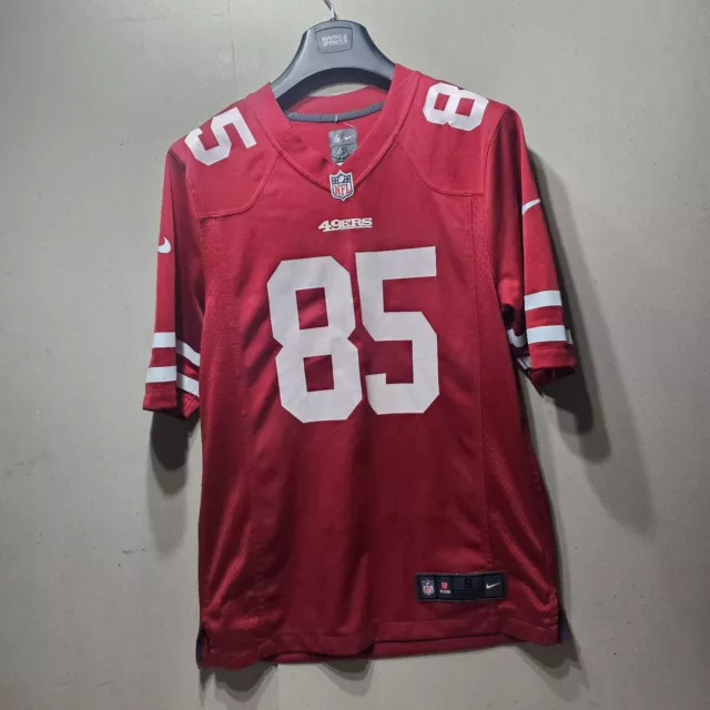 San Francisco 49ers Nike Home NFL  Jersey George Kittle #85 size S pit pit 50cm