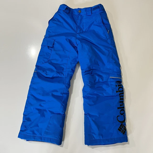 Columbia Omni heat bugaboo insulated snow pants Blue size small (8)