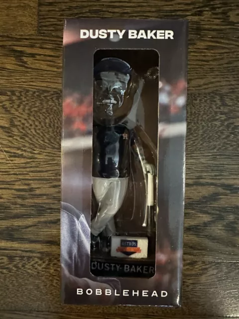 Houston Astros Bobblehead Dusty Baker 2022 Season Ticket Holder Exclusive RARE