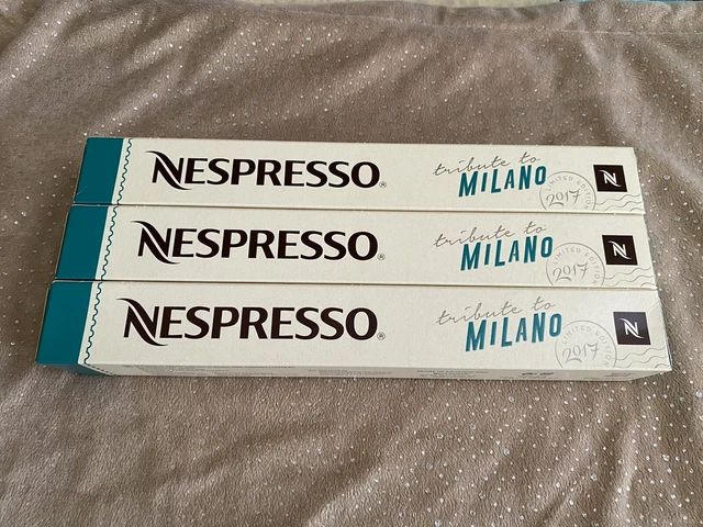 30x Rare “Tribute to Milano” Nespresso - Limited Edition - Variations Coffee NEW
