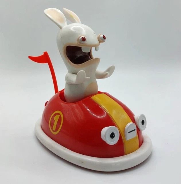 Voiture Télécommandée Lapins Crétins Together - Lapin Rouge #1, Marque Ubisoft, Occasion Très Bon état