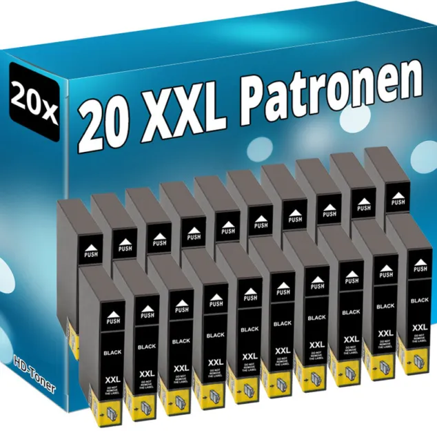 20x TINTE PATRONEN für Epson XP245 XP342 XP442 XP235 XP332 XP335 XP432 XP435