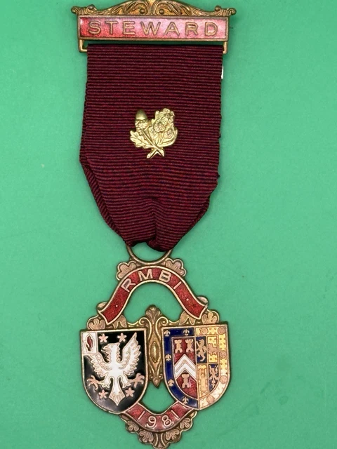 Superbe Lot D'objets Maçonniques Anciens - Tablier, Bijoux Et Collier Freemasons Par Toye Kenning