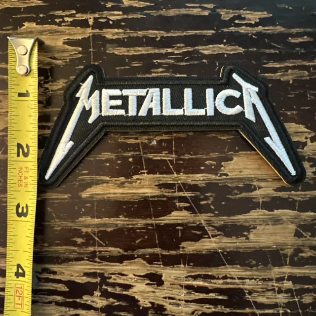 Metallica (Embroidered Iron on patch) Punk/Rock/Metal / Music / Art