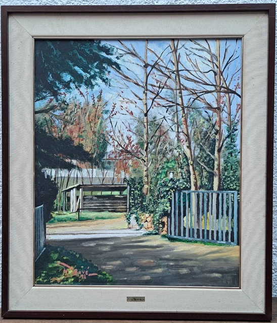 Oleo sobre lienzo, G. Bové 92