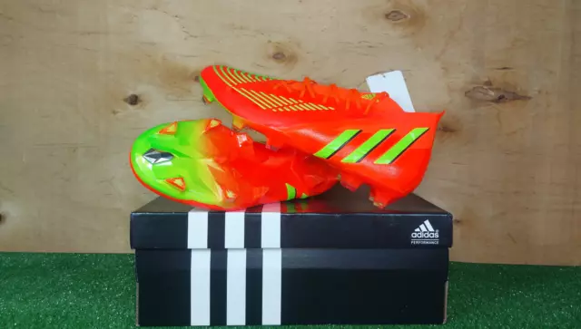 Adidas Predator Edge.1 FG GW1029 Solar Red Elit boots Cleats mens Football/Socce