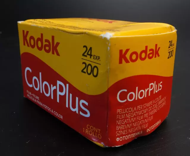 Kodak Color Plus 200 35mm 24 Exposure 24/200 ASA ISO Print Film (UK Stock) 09/20