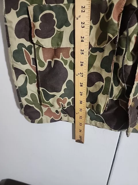HIMALAYAN DUCK HUNTING Camouflage Camo Short Sleeve Jacket, Medium Size ...