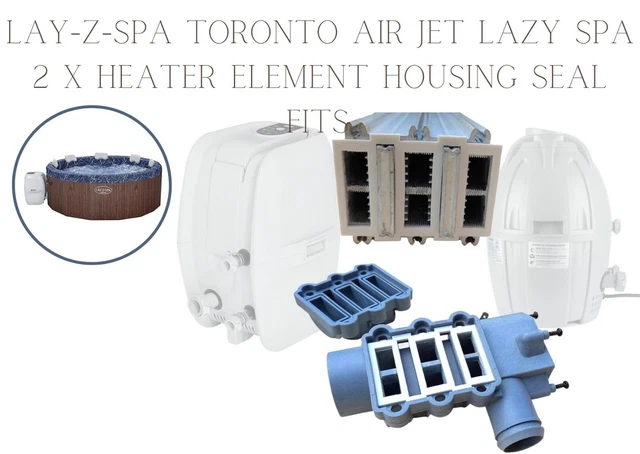 Lazy Spa Compatible Clip-On Non-Return Valve - Easy Install For Air Jet & Hydro Jet Models, Replacement Valve For Hot Tub Pumps-732394