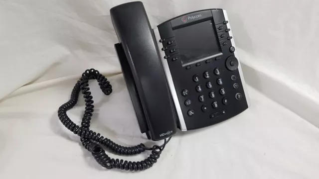 Polycom vvx411 VOIP POE Desktop Telephone with Handset, Stand ONLY