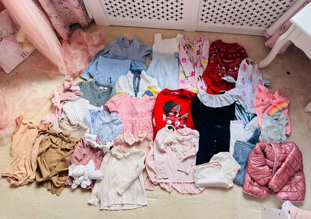 HUGE Job lot Girls Clothes age 3-4 ZARA JOULES RALPH LAUREN TED BAKER 37 Items!