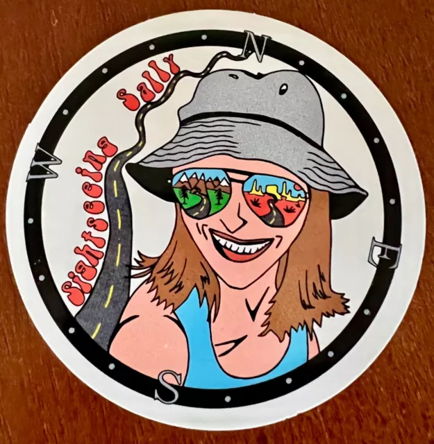 SightseeingSally Quality Vinyl Sticker / Decal YouTube Star Sightseeing Sally