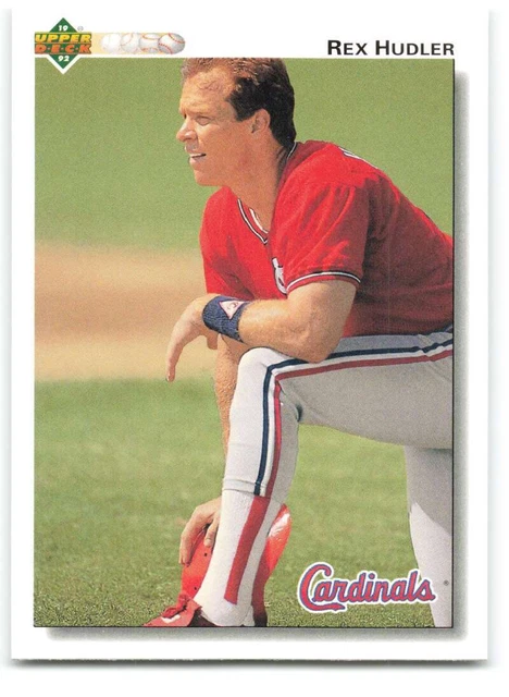 1992 UPPER DECK #670 Rex Hudler St. Louis Cardinals EUR 0,80 - PicClick FR