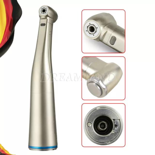 Dental LED Fibre Optic Contra Angle Handpiece light fit NSK E-type 1:1 / 20:1
