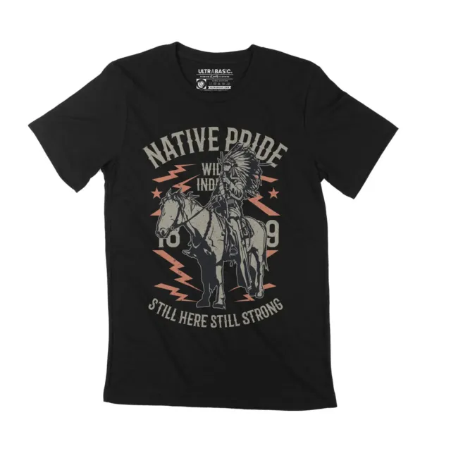 Men's Graphic T-Shirt Native American Indian - Native Pride Eco-Friendly Limited