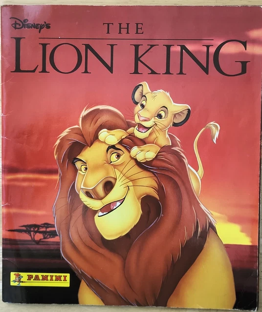 DISNEY THE LION King Panini Sticker Album 1994 Complete £4.99 PicClick UK