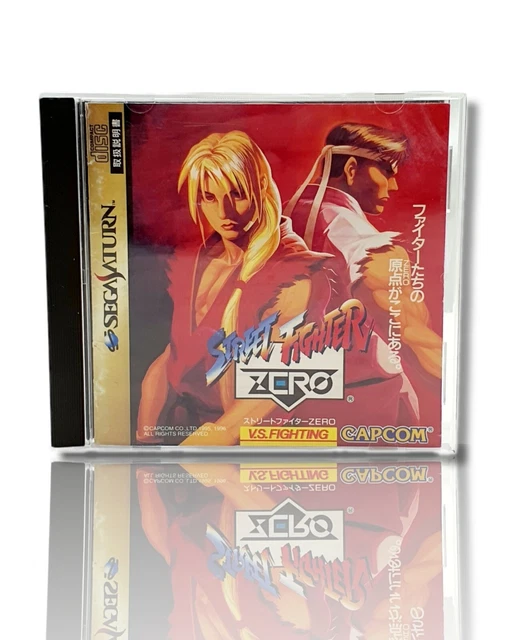 Sega Saturn Street Fighter Zero Vintage 1996 COMPLETE Japanese Version NTSC-J