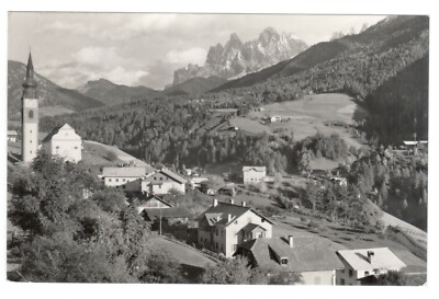 viaggiata Pietro di Funes Cartolina d'epoca da collezione S Alto Adige 