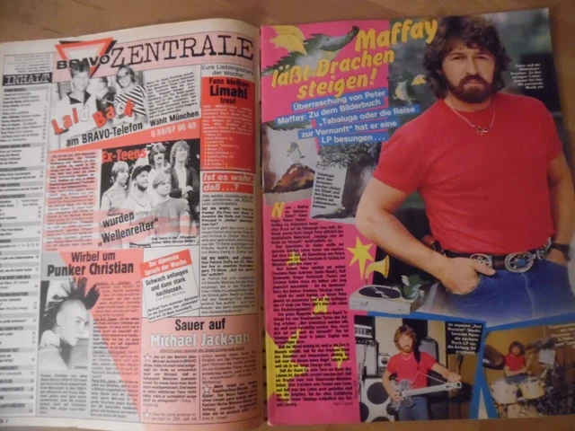 BRAVO 42- 1983 C Jennifer Beals Depeche Mode Limahl Irene Cara POLICE Boy George 2