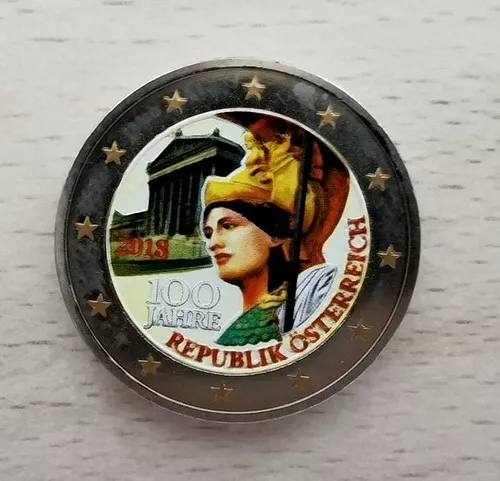 Autriche 2018 - Republique Autrichienne - 2 Euros Commemorative Couleur