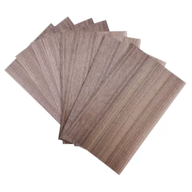 Impiallacciatura Noce Canaletto - 300 x 120 x 0,6 mm ca.- Set da 8 pezzi