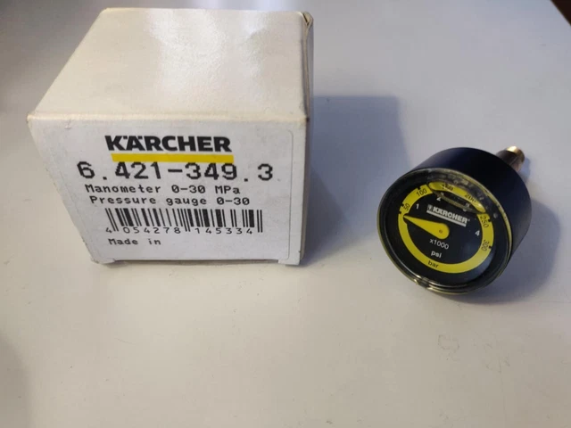Manomètre Karcher 0-25 MPa - 6.421-101.0 - Pour Nettoyeur Haute Pression