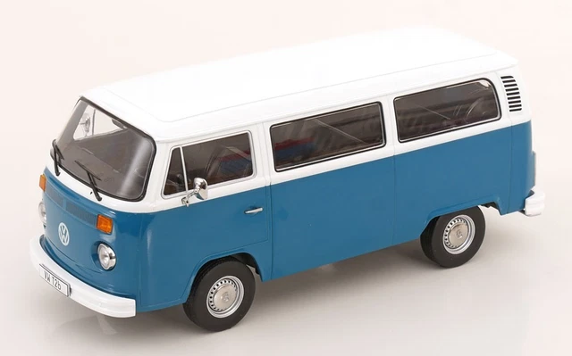 Volkwagen T2 Camping Bus Rot Weiss 1967-1979 1/64 S Produktbild-Vorschau 7