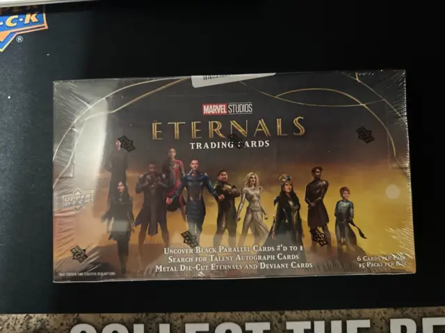 Marvel Studios Eternals Trading Cards Hobby Box (Upper Deck 2023)